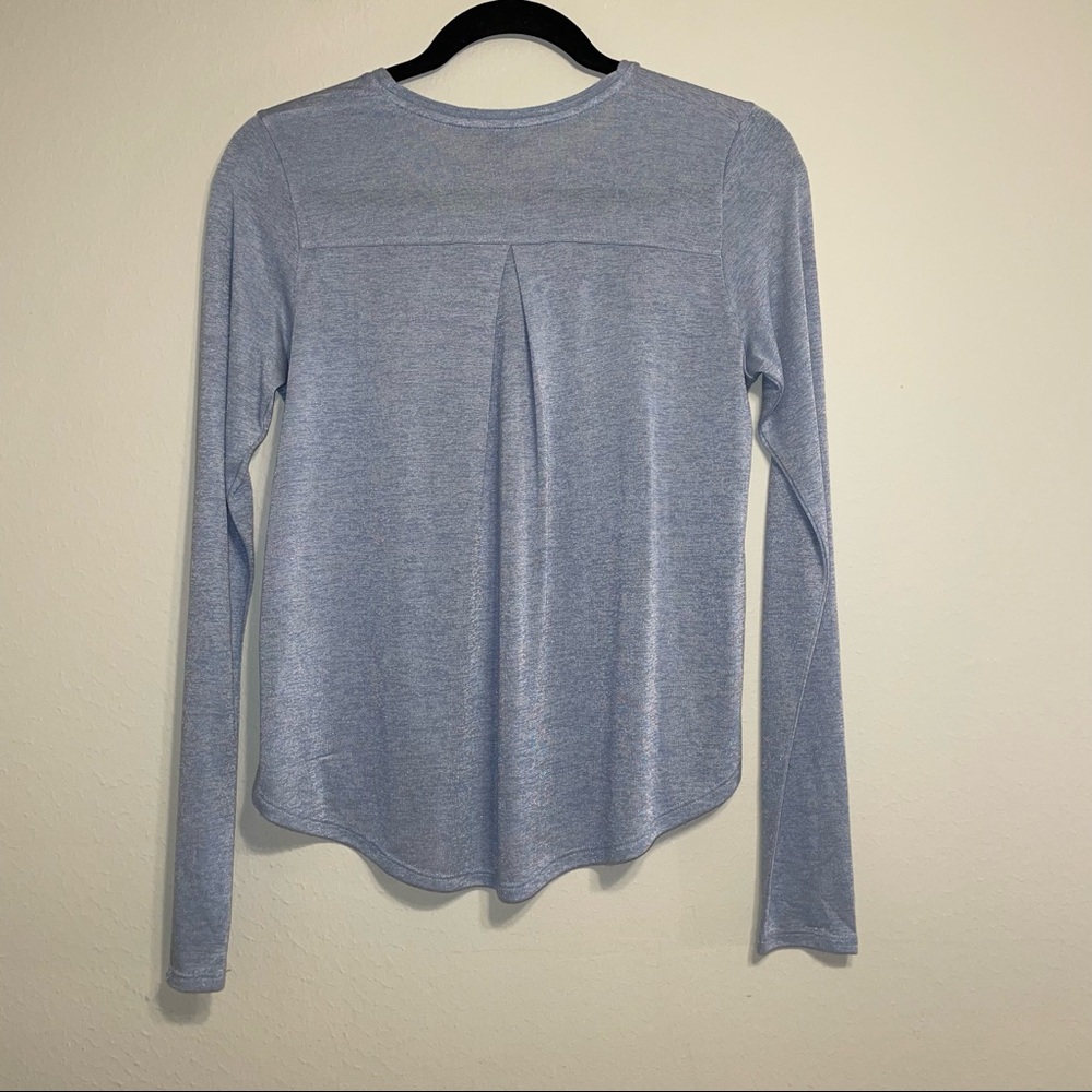 Vince Womens Blue Long Sleeve Top size‎ XS - Picture 2 of 9